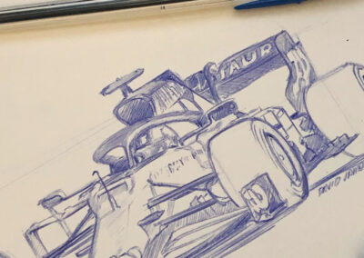 Formula 1 Sketches
