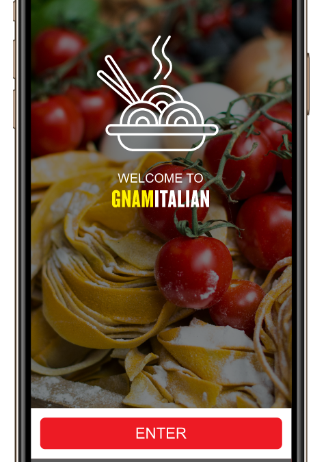 GNAM Italian food app